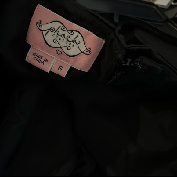 Phoebe Couture Silky Satin Butterfly Dress - Picture 13 of 14